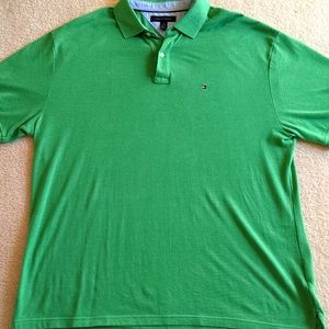 🍀Tommy Hilfiger Men's polo. Green.🍀